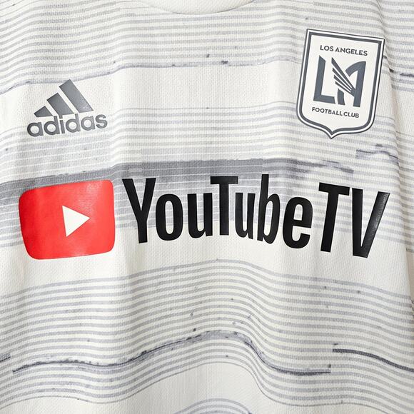 Adidas LAFC White Soccer Jersey Men's Size XL GE5945 MLS Los Angeles FC New - Picture 3 of 7